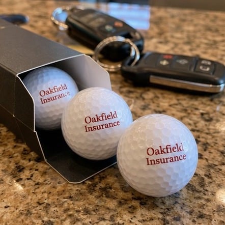 Custom golf balls for small business