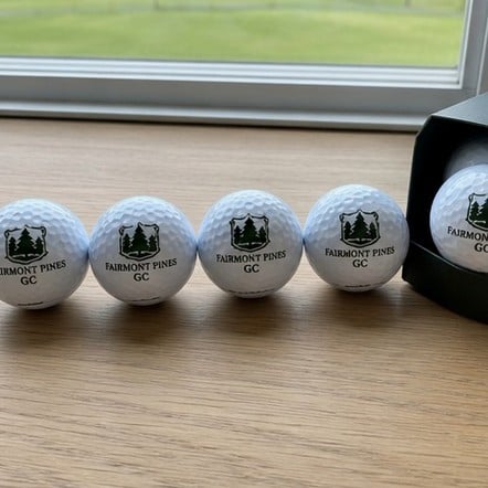 Logo Printed Golf Balls