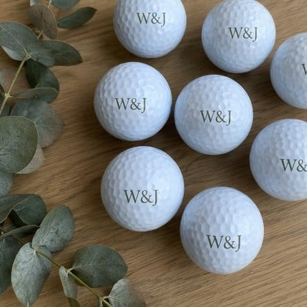 Wedding Golf Balls